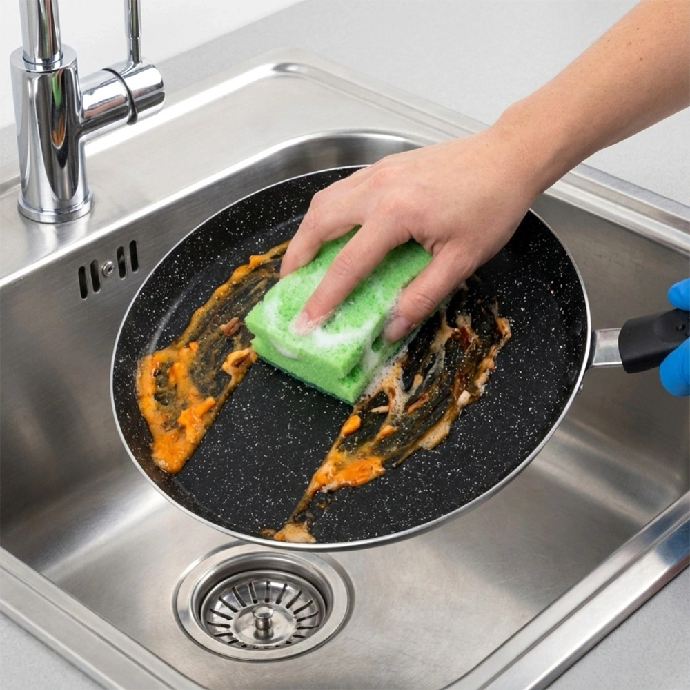 Patelnia do naleśników granitowa BASIC LINE 24 cm