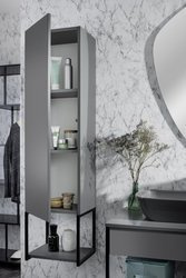 Szafka łazienkowa boczna z dolna półką New York Fackelmann