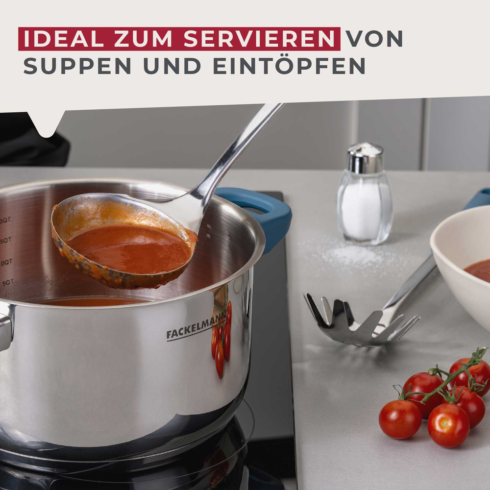 Chochla "Essential" (32,5 cm) Fackelmann – idealna do  zup, gulaszy i sosów