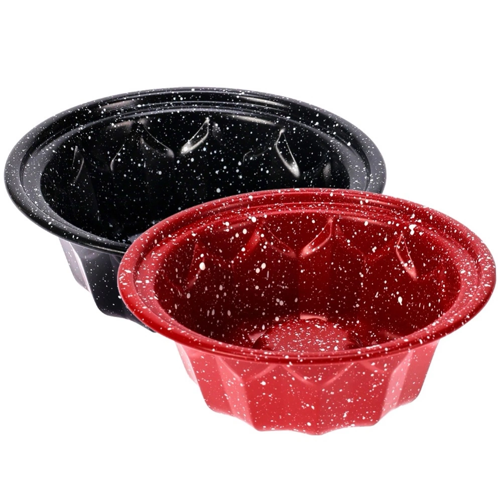 Forma do babki granitowa z kominem 12 cm 2 szt.