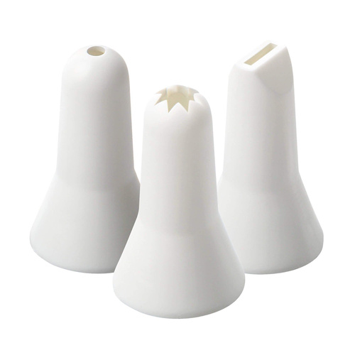 Worek cukierniczy z 3 końcówkami, 4 częściowy Zenker