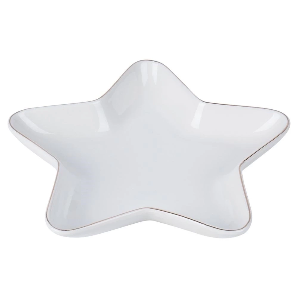 Talerz porcelanowy gwiazda 18 cm