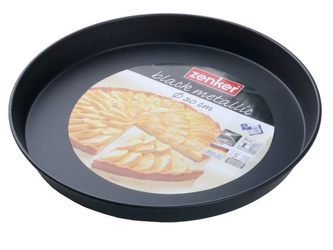 Forma do pieczenia okrągła czarna metaliczna Ø30 cm Zenker