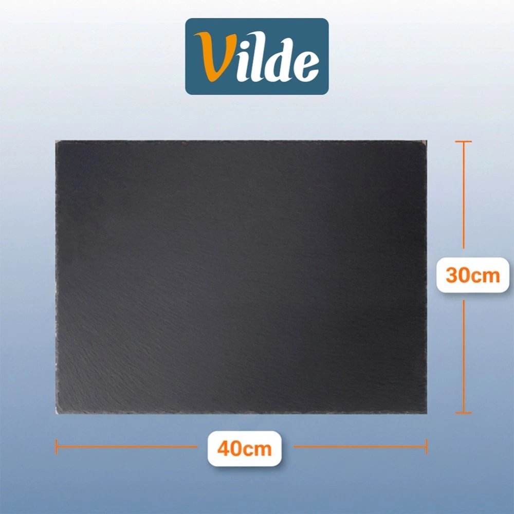 Taca do serwowania kamienna łupek prostokątna 40x30 cm