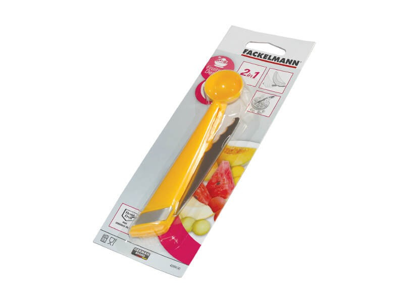 Nóż do melona łyżka krajalnica wykrawacz składany FACKELMANN 42094