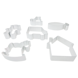 Foremki do wykrawania ciastek 6 sztuk Zenker 44816