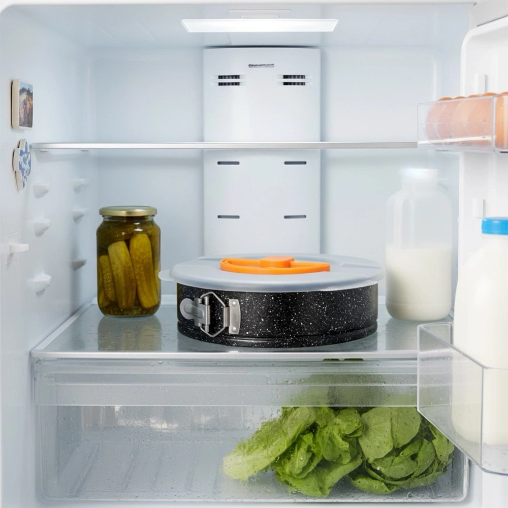 Tortownica rozpinana granitowa z pokrywką 28 cm