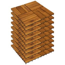 Płytki tarasowe drewniane 30x30 cm 9 szt.