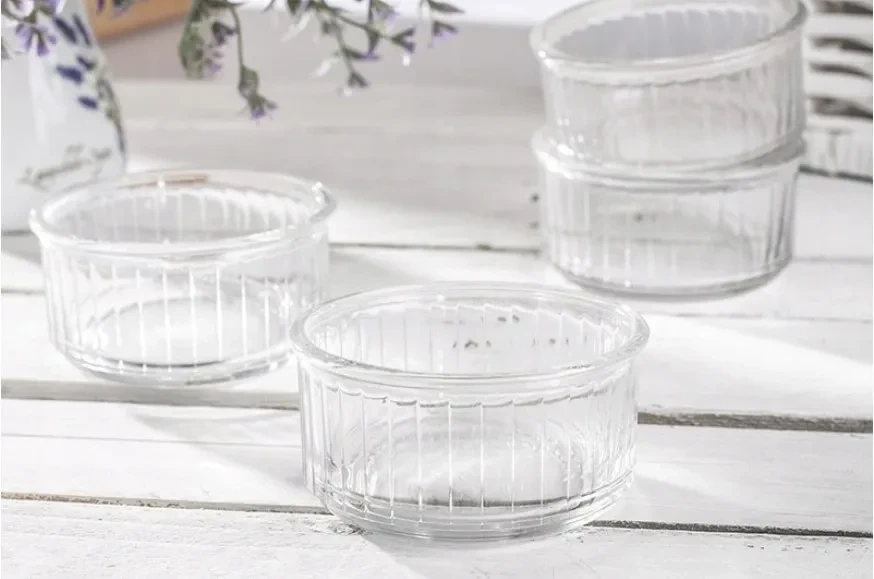 Salaterka okrągła do zapiekania 10 cm 240 ml 4 szt. szkło hartowane Duralex