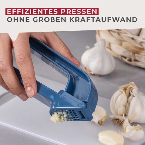 Praska do czosnku Essential, niebieska FACKELMANN