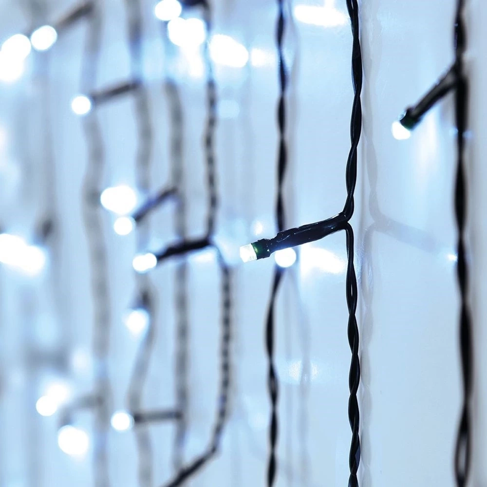 Kurtyna świetlna zewnętrzna 180 LED 5,85 m