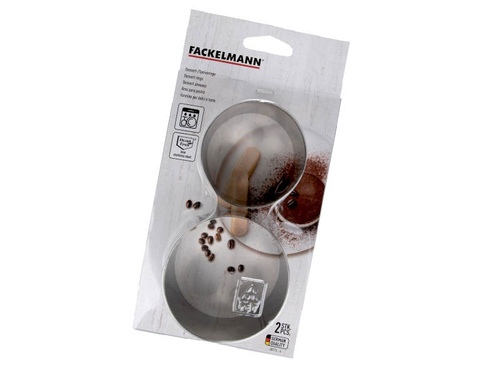 Foremki obręcz do wykrawania wykrawacze ciastek FACKELMANN 48176