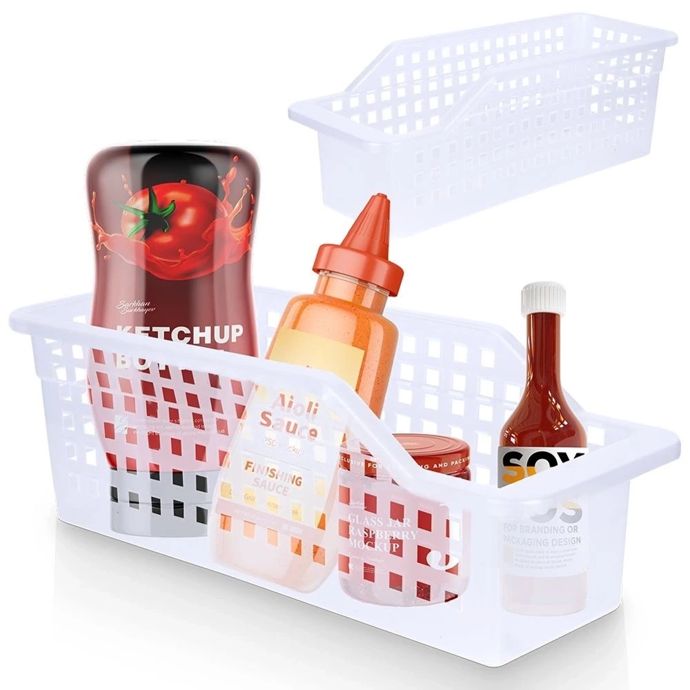 Organizer do lodówki biały 34,5x13x11,5 cm