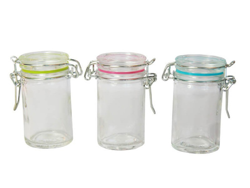 Słoiczek z zaciskiem / klamrą wielofunkcyjny 70ml FACKELMANN 684426