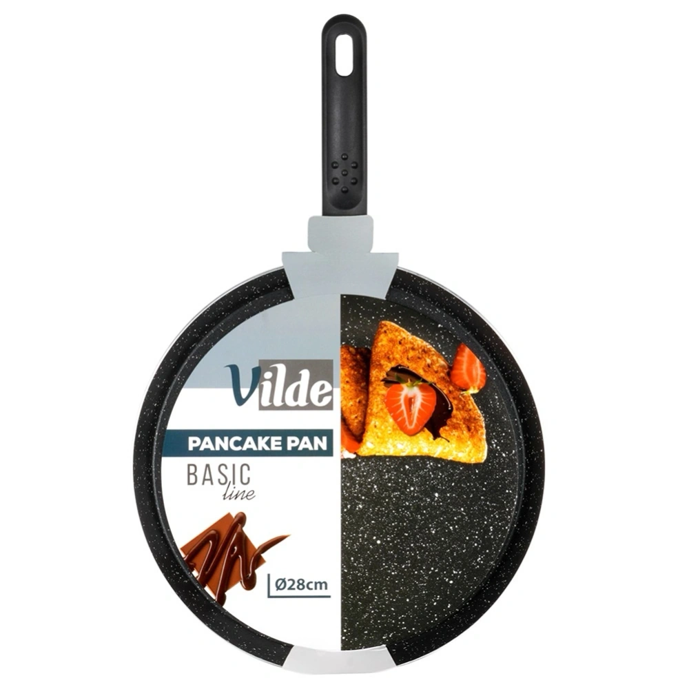 Patelnia do naleśników granitowa BASIC LINE 28 cm