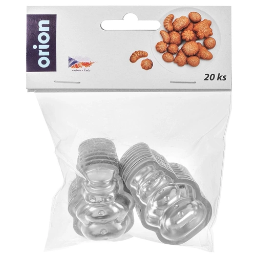 Foremka do ciastek stalowa 20 szt.