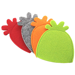 Ogrzewacze do jajek z filcu 4 szt. Fackelmann 47101 filcowy ogrzewacz