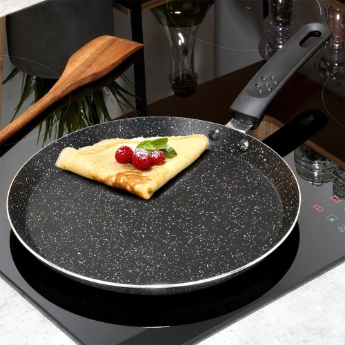 Patelnia do naleśników granitowa BASIC LINE 24 cm