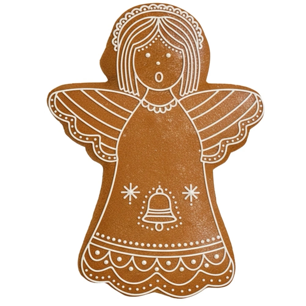 Wykrawacz do ciastek stalowy anioł 8 cm