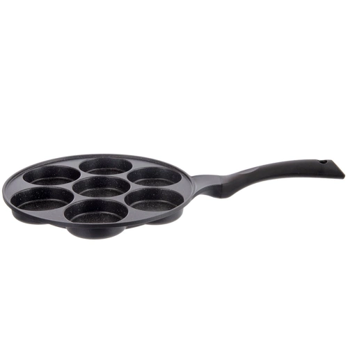 Patelnia do jajek granitowa 7 otworów GRANDE 27 cm