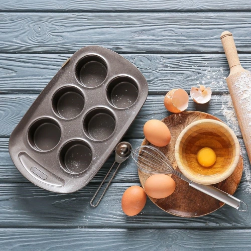 Miarki kuchenne stalowe 4 szt.