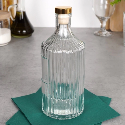 Butelka z korkiem szklana 500 ml