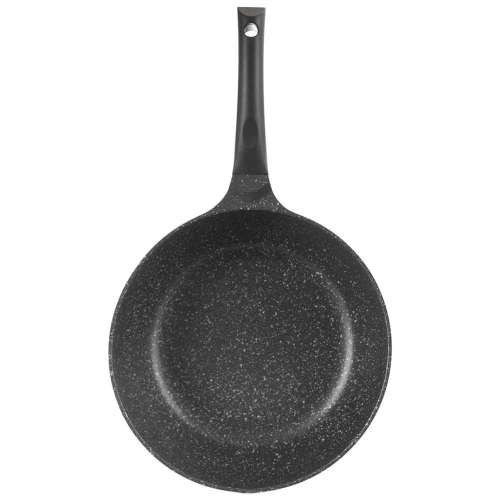 Patelnia granitowa głęboka wysoka GRANDE 28 cm