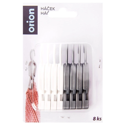 Klipsy na ręczniki z haczykiem 8 szt.