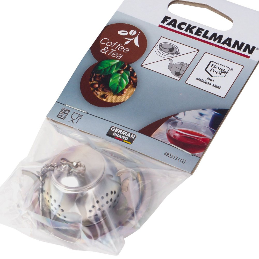 Zaparzacz do herbaty z podstawką czajniczek FACKELMANN 682313 (wycofany)