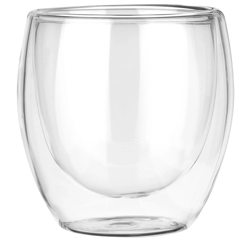 Szklanki termiczne z podwójną ścianką do kawy i herbaty 250 ml 2 szt.