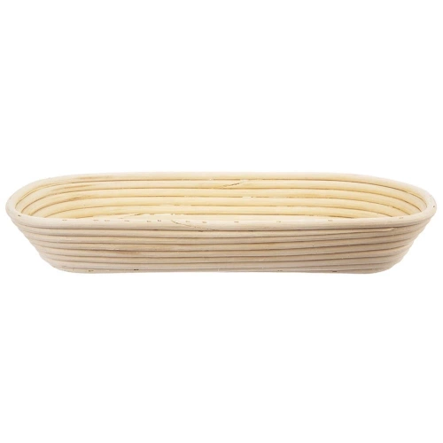 Koszyk do wyrastania ciasta na chleb rattanowy 1,5 kg / 43x16x7 cm