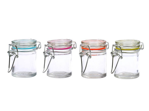 Słoiczek z zaciskiem klamrą 50 ml FACKELMANN 46910