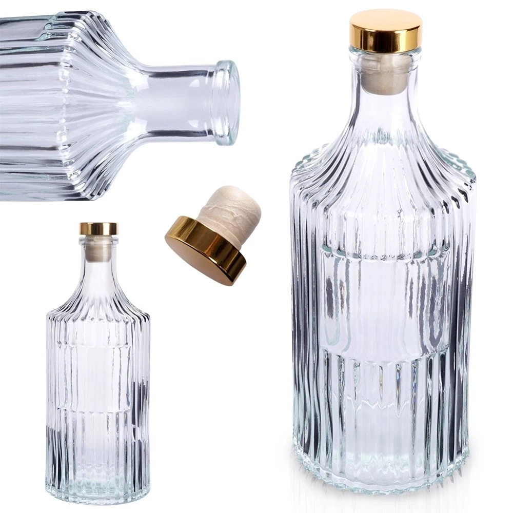 Butelka z korkiem szklana 500 ml