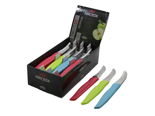 Nóż do obierania krojenia warzyw owoców 16,5 cm NIROSTA 43206