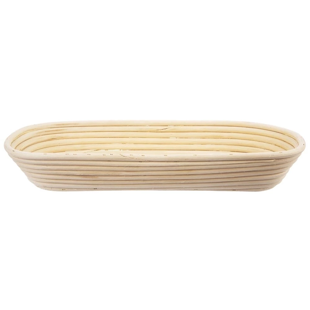 Koszyk do wyrastania ciasta na chleb rattanowy 1,5 kg / 43x16x7 cm