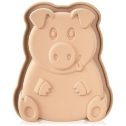Forma do pieczenia silikonowa świnka 18x14,5x4,5 cm