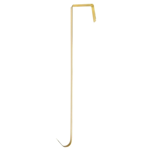 Wieszak na wianek metalowy złoty 30 cm