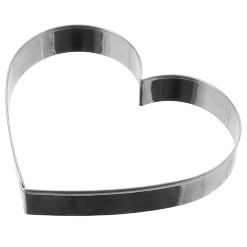 Wykrawacz do ciastek stalowy serce 9,5 cm