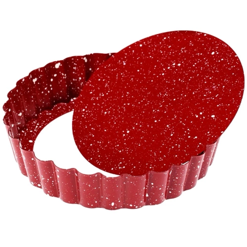 Forma do tarty granitowa z wyjmowanym dnem 12 cm 2 szt.