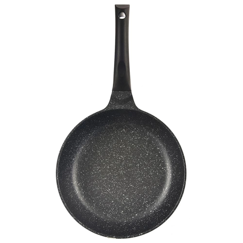 Patelnia granitowa głęboka wysoka GRANDE 24 cm