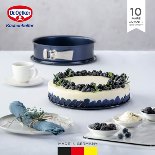 Forma do pieczenia z wyjmowanym dnem, Ø26 cm, emaliowana Dr. Oetker