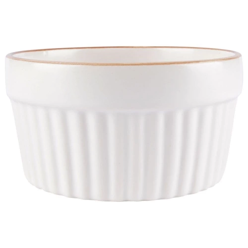 Miseczki do zapiekania porcelanowe biała 9 cm, 170 ml 2 szt.