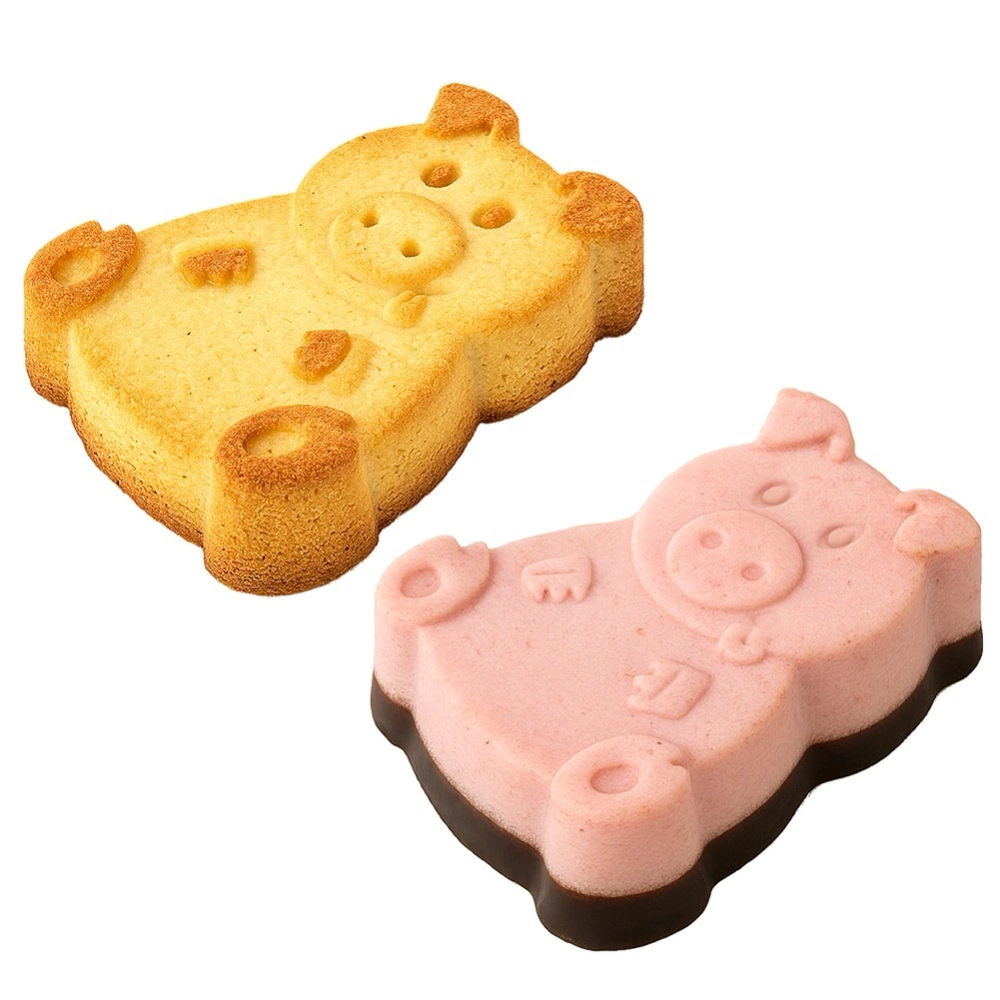 Forma do pieczenia silikonowa świnka 18x14,5x4,5 cm