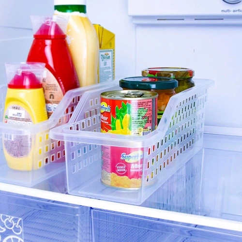 Organizer do lodówki biały 34,5x13x11,5 cm