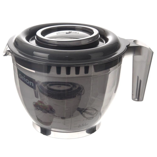 Miska kuchenna do miksowania z pokrywką miarka GREY 2,5 l