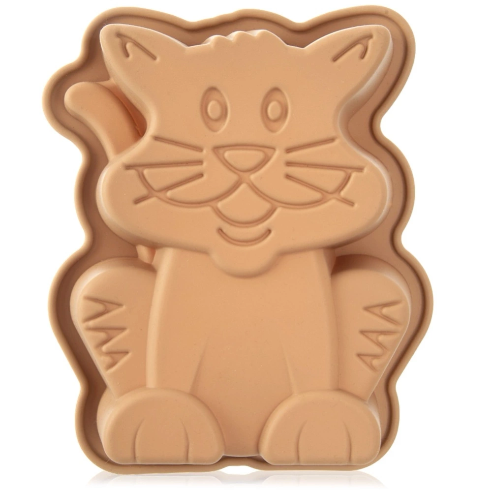 Forma do pieczenia silikonowa kot 20x16x4,5 cm