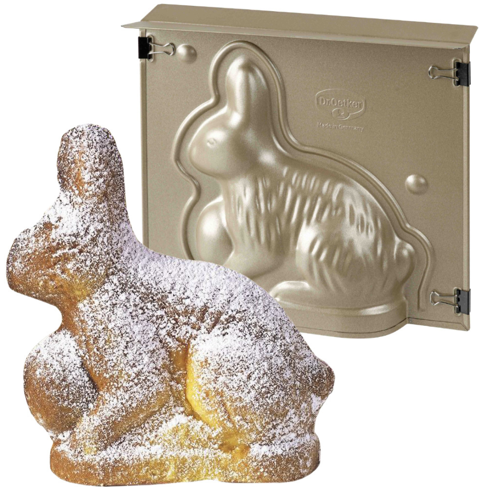 Forma do pieczenia wielkanocna Zając 0,6l baranek 0,9L Dr.Oetker zestaw