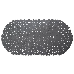 Mata antypoślizgowa do wanny szara 68x34 cm