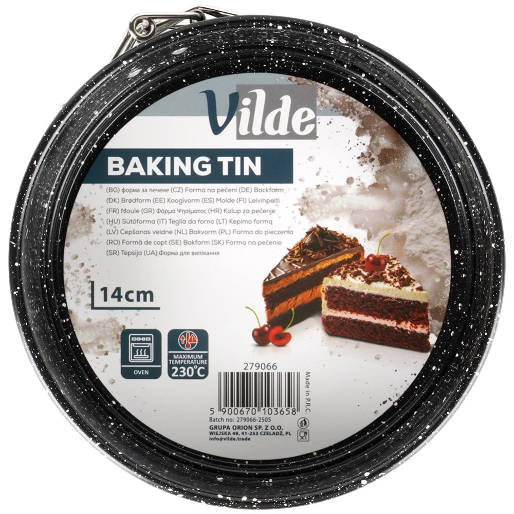 Tortownica rozpinana granitowa 14 cm