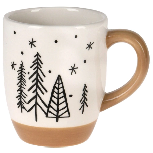Kubek ceramiczny choinka 330 ml